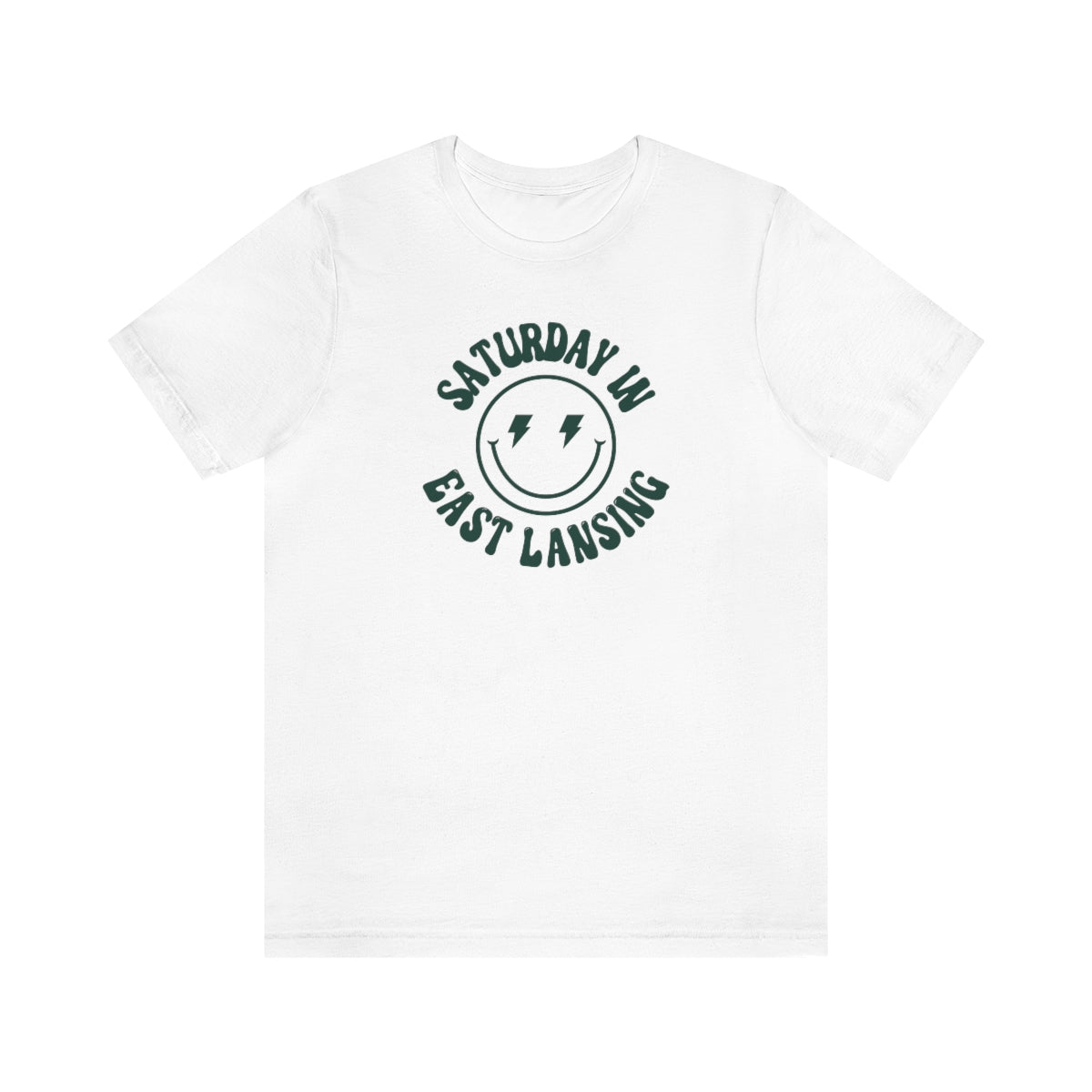 Smiley East Lansing Short Sleeve Tee - GG
