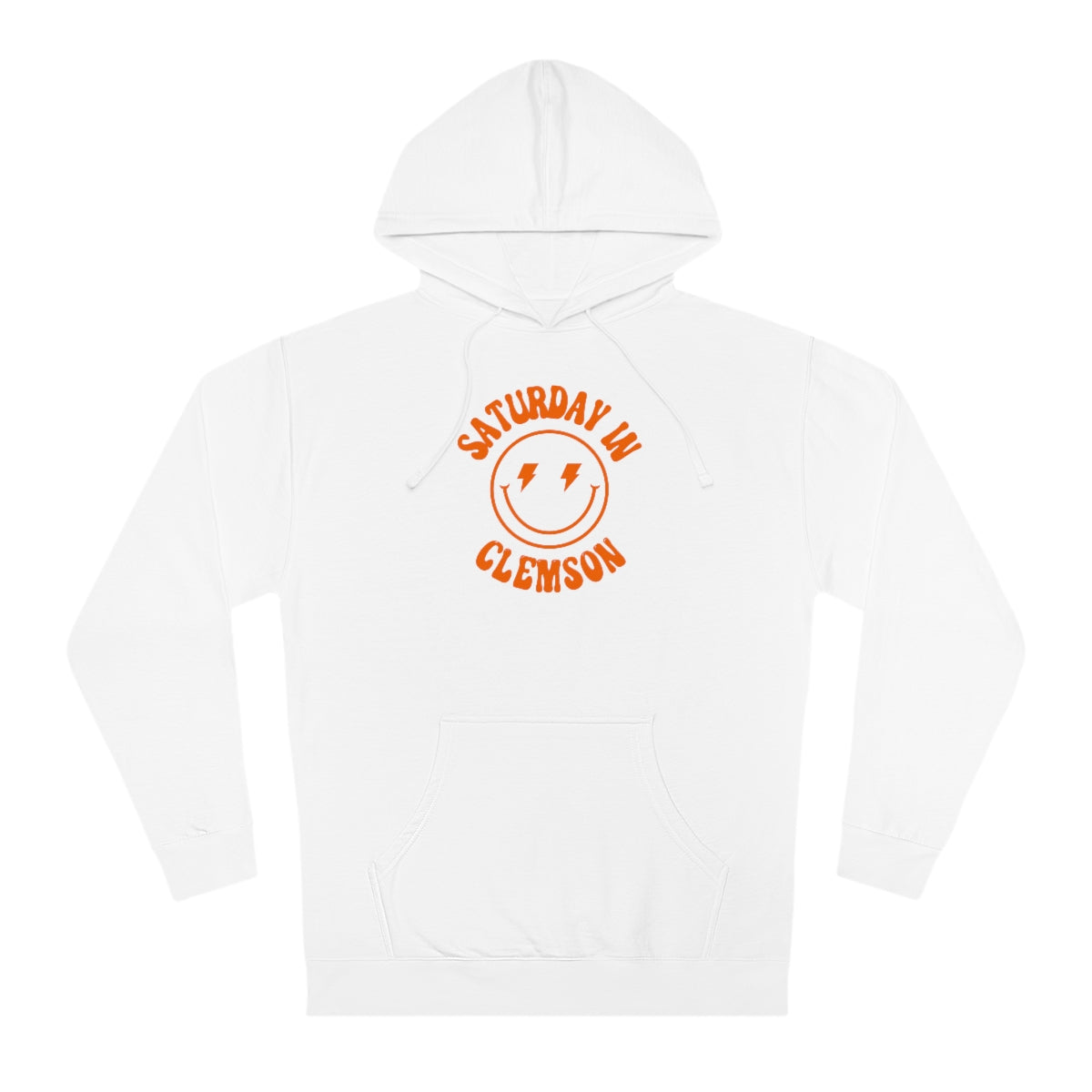 Smiley Clemson Hooded Sweatshirt - GG - ITC