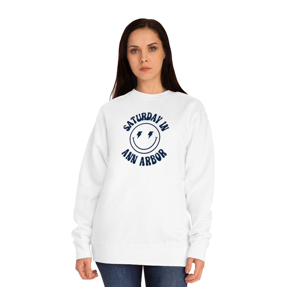 Smiley AA Crew Sweatshirt - GG - CH