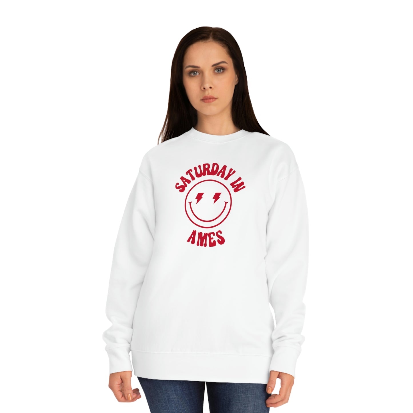 Smiley Ames Crew Sweatshirt