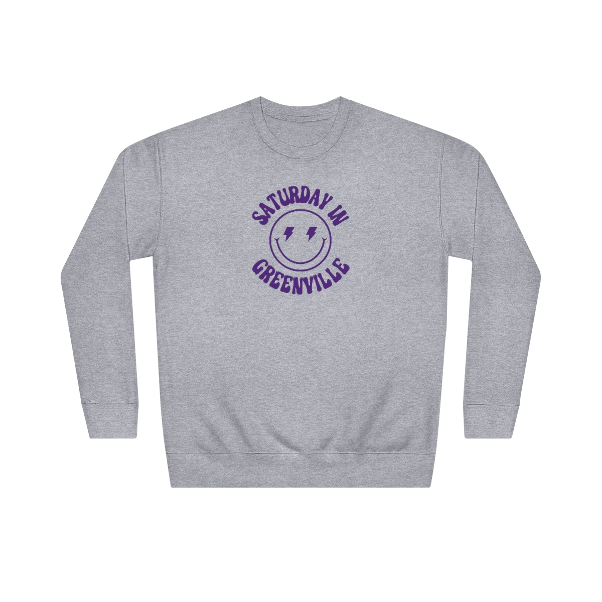 Smiley Greenville Crew Sweatshirt - GG - CH