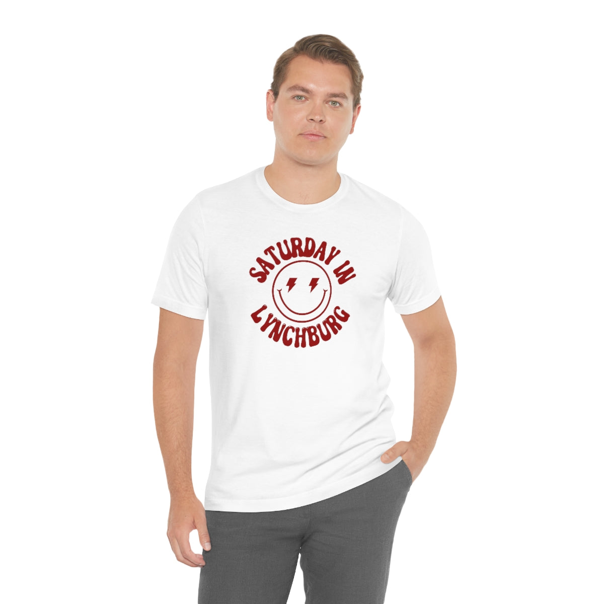 Smiley Lynchburg Short Sleeve Tee - GG