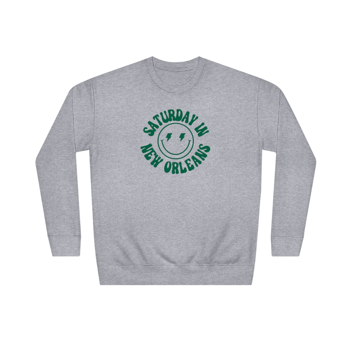 Smiley New Orleans Crew Sweatshirt - GG - CH