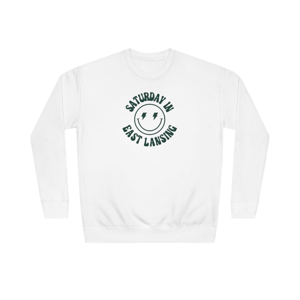 Smiley East Lansing Crew Sweatshirt - GG - CH