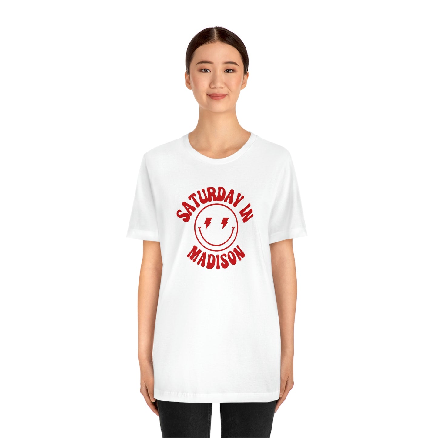 Smiley Madison Short Sleeve Tee - GG