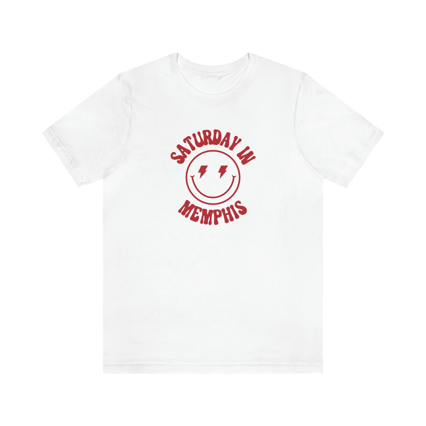 Smiley Memphis Short Sleeve Tee - GG