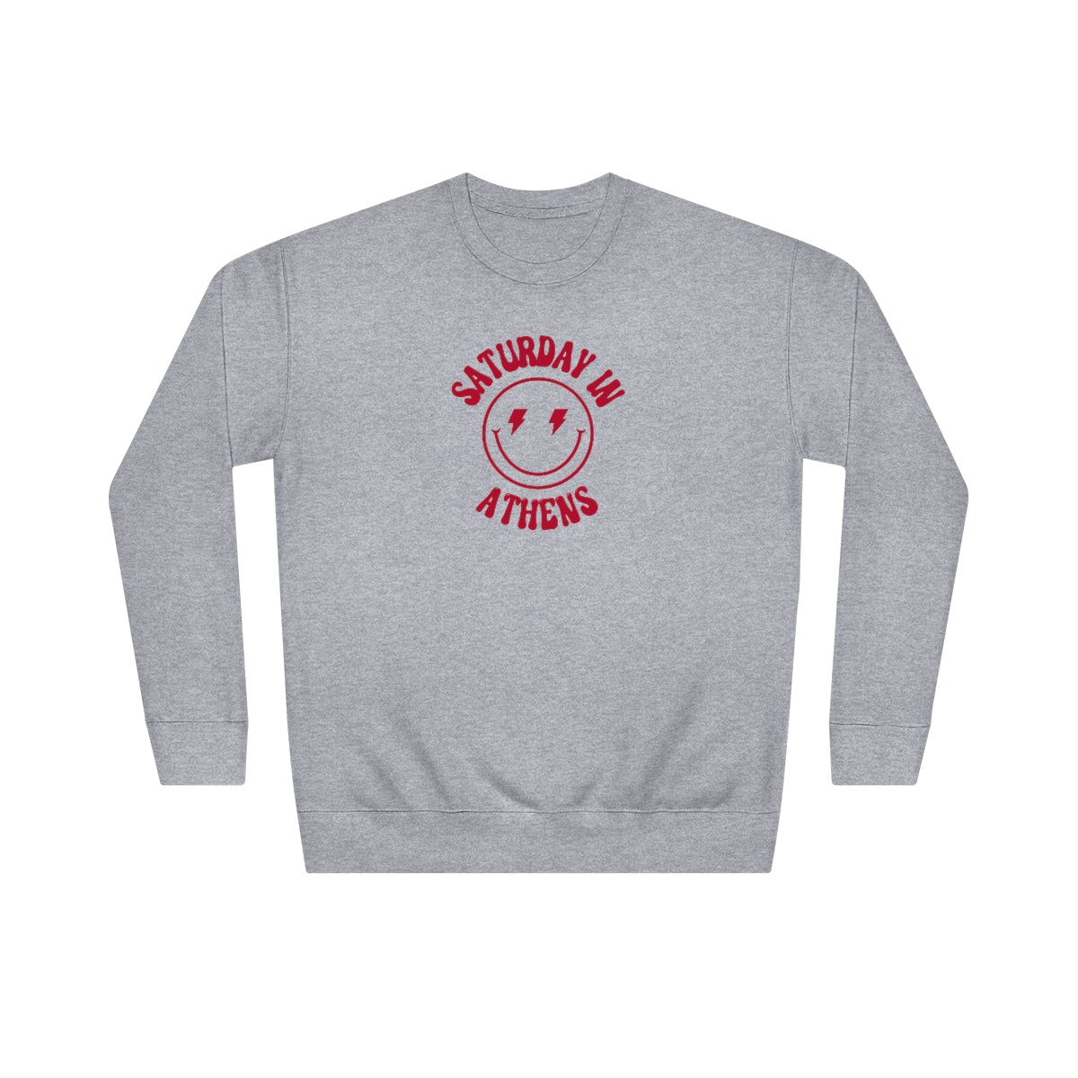 Smiley Athens Crew Sweatshirt - GG - CH
