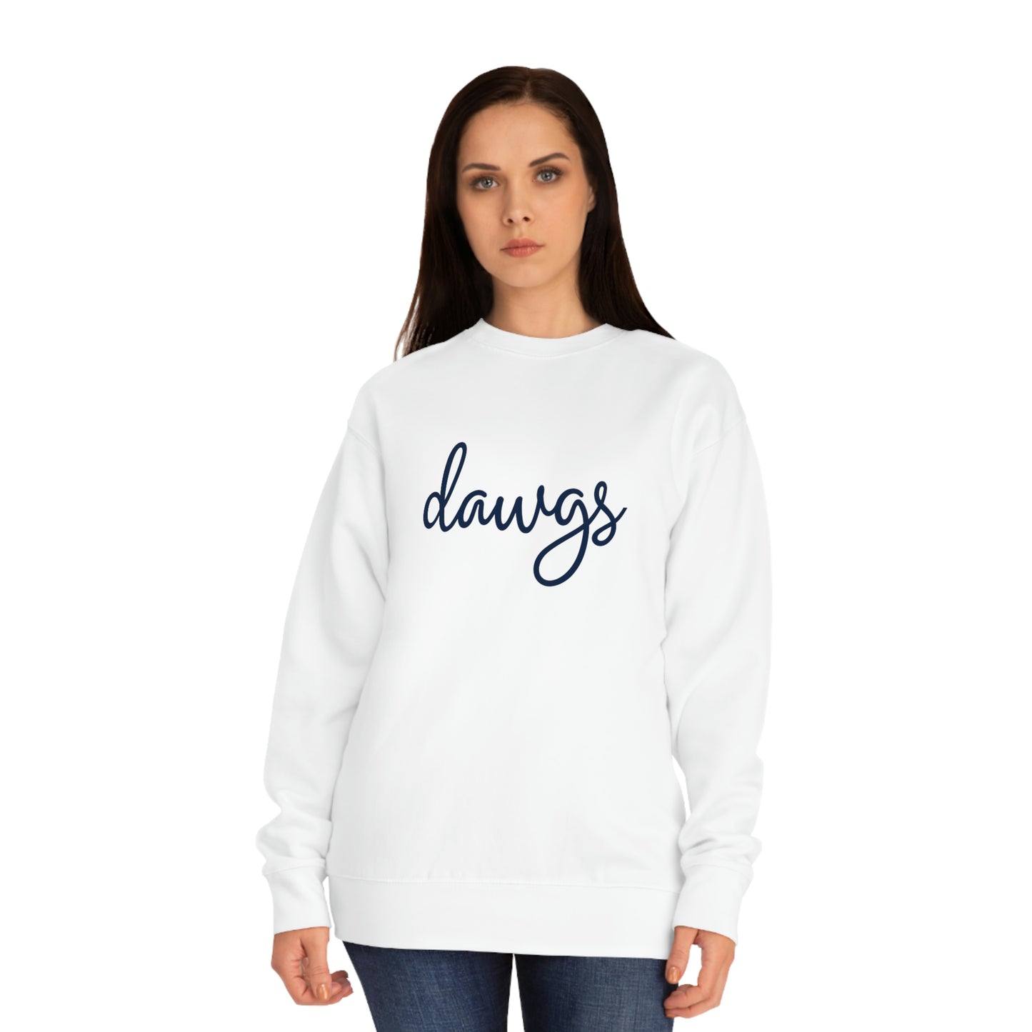 Butler Dawgs Script Crew Sweatshirt - GG