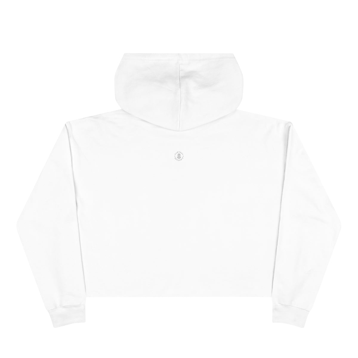 Smiley Lincoln Crop Hoodie - GG