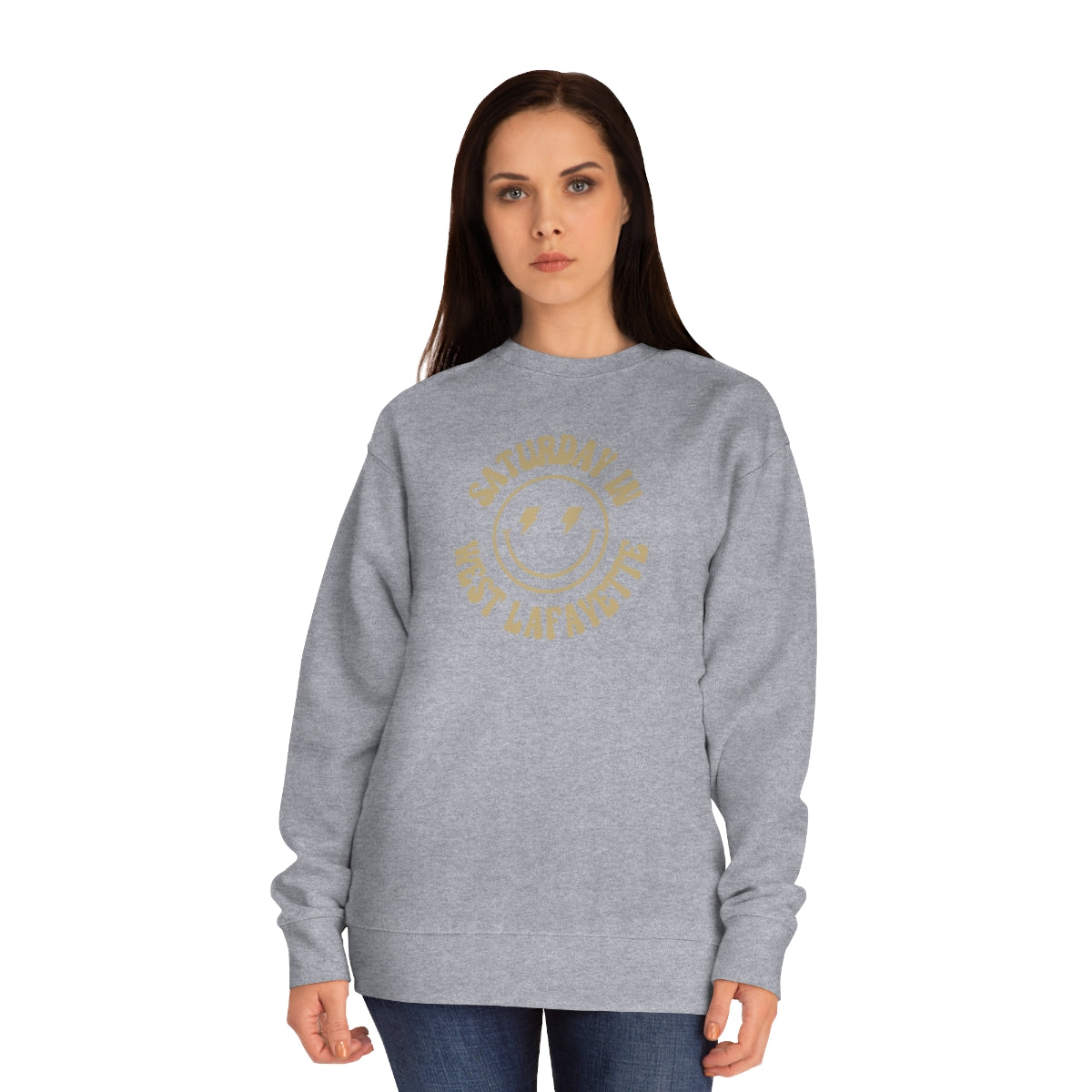 Smiley West Lafayette Crew Sweatshirt - GG - CH
