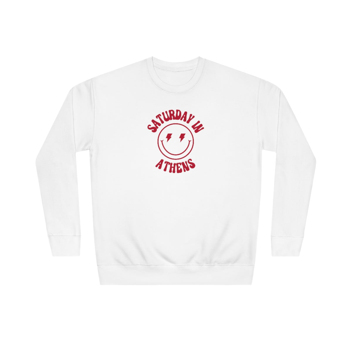 Smiley Athens Crew Sweatshirt - GG - CH