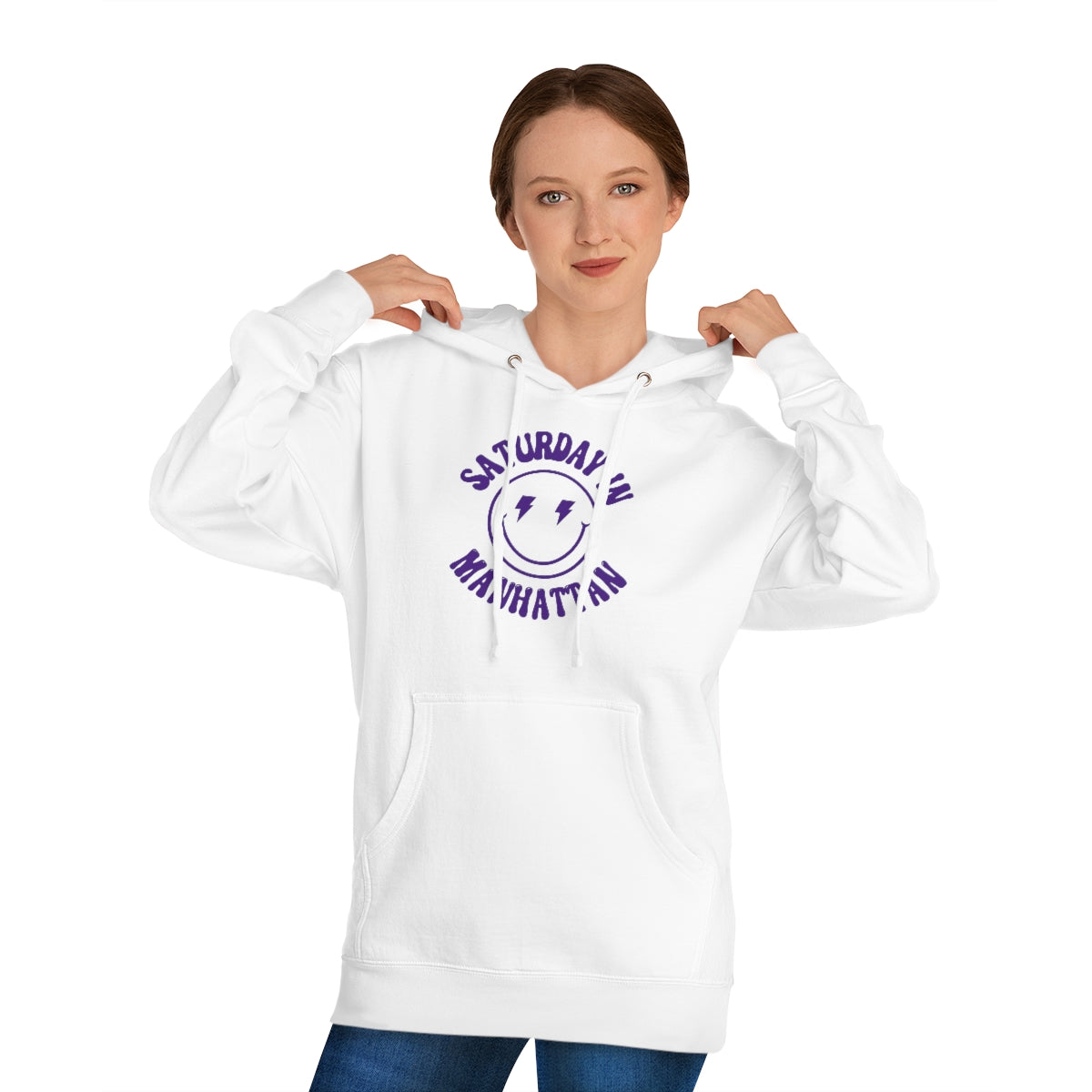 Smiley Manhattan Hooded Sweatshirt - GG - ITC