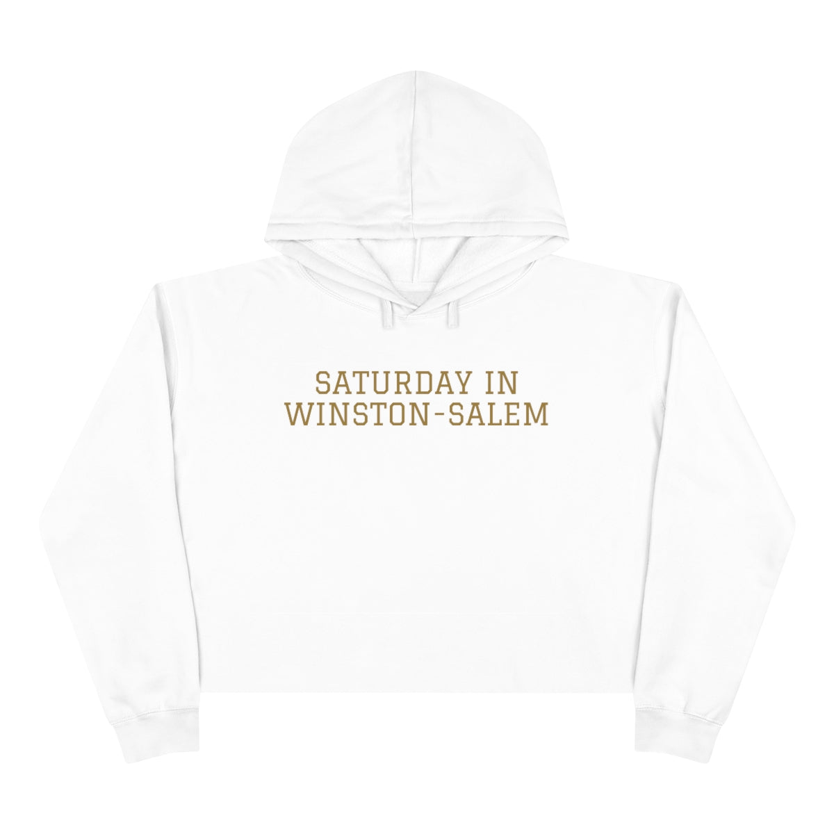 Wake Forest Crop Hoodie - GG