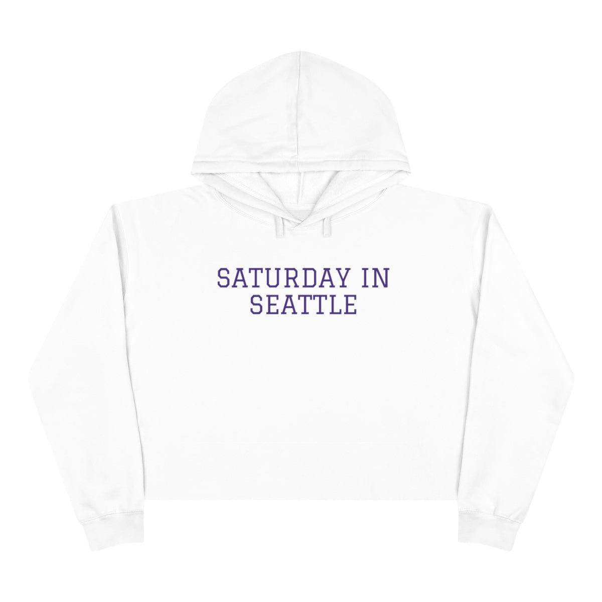 Washington Crop Hoodie - GG
