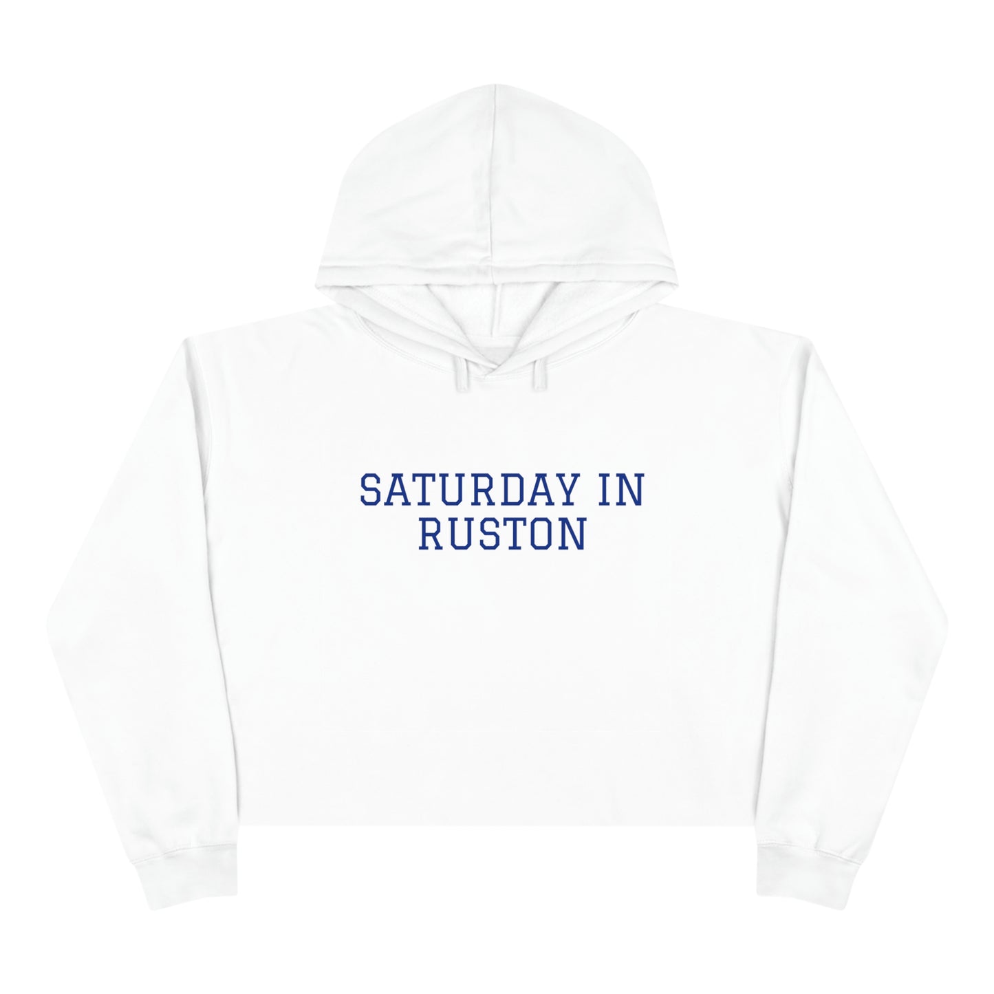 LA Tech Crop Hoodie - GG