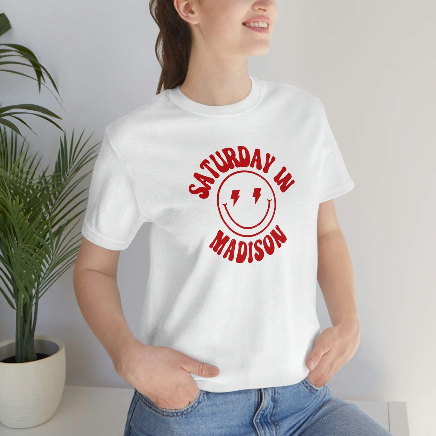 Smiley Madison Short Sleeve Tee - GG