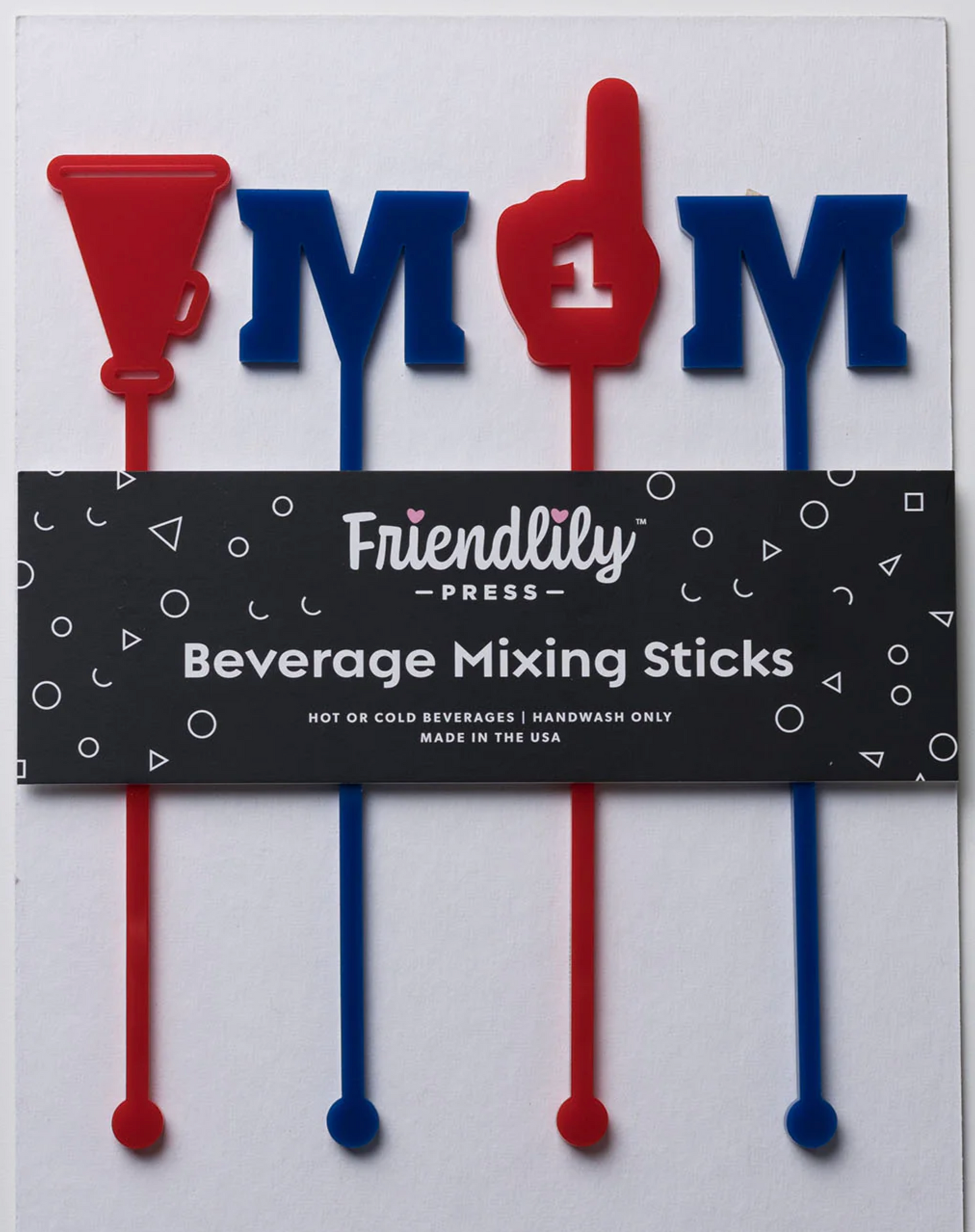 Ole Miss Acrylic Stirrers
