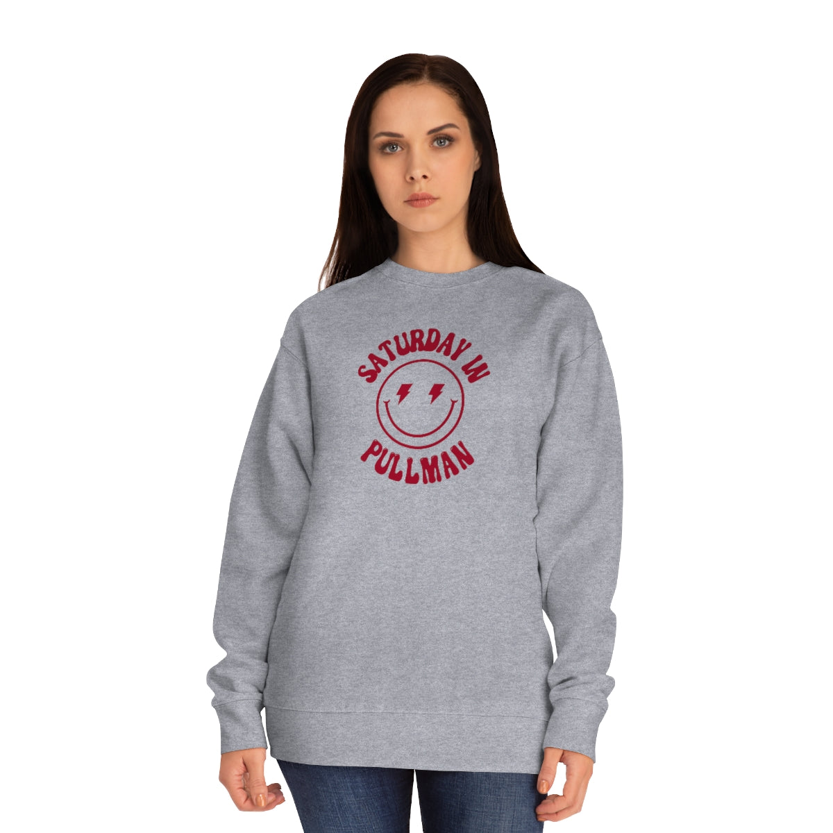 Smiley Pullman Crew Sweatshirt - GG - CH