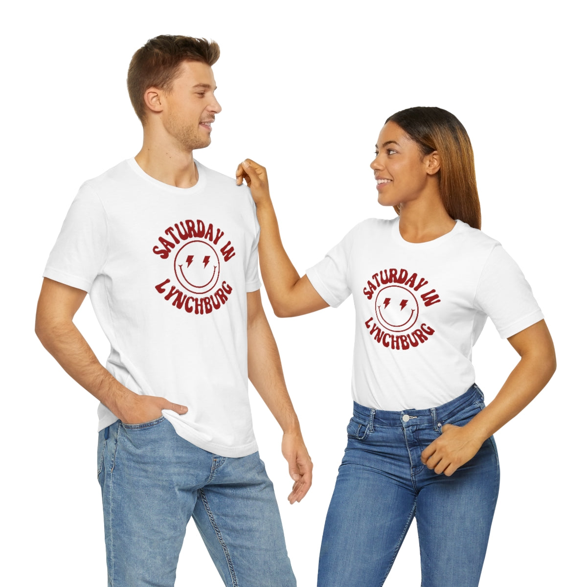 Smiley Lynchburg Short Sleeve Tee - GG