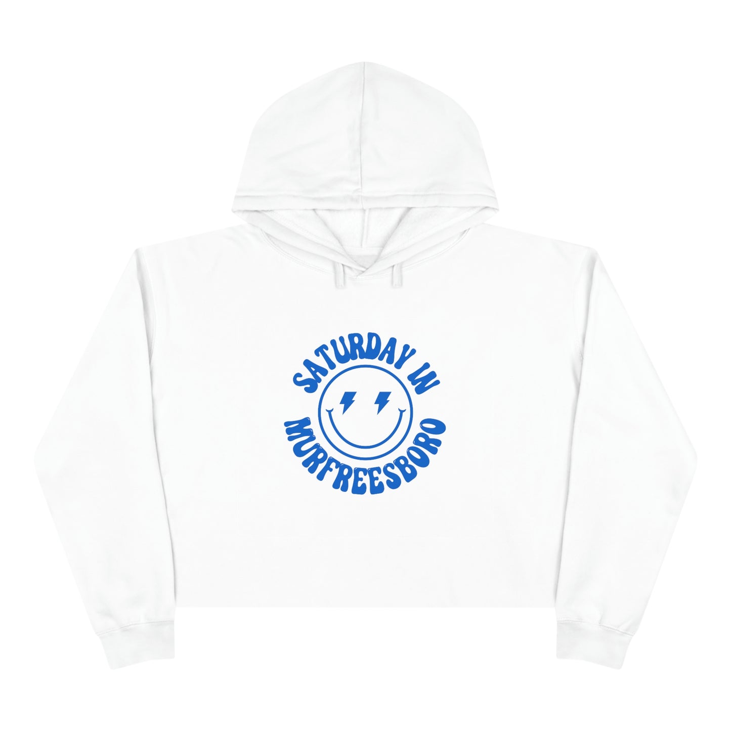 Smiley Murfreesboro Crop Hoodie - GG