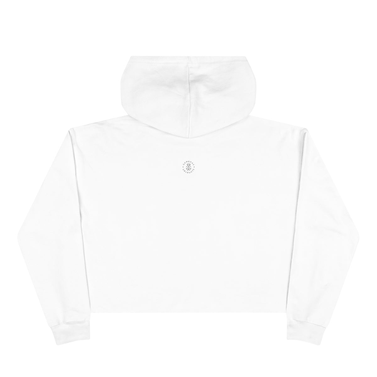 Smiley Columbia Crop Hoodie