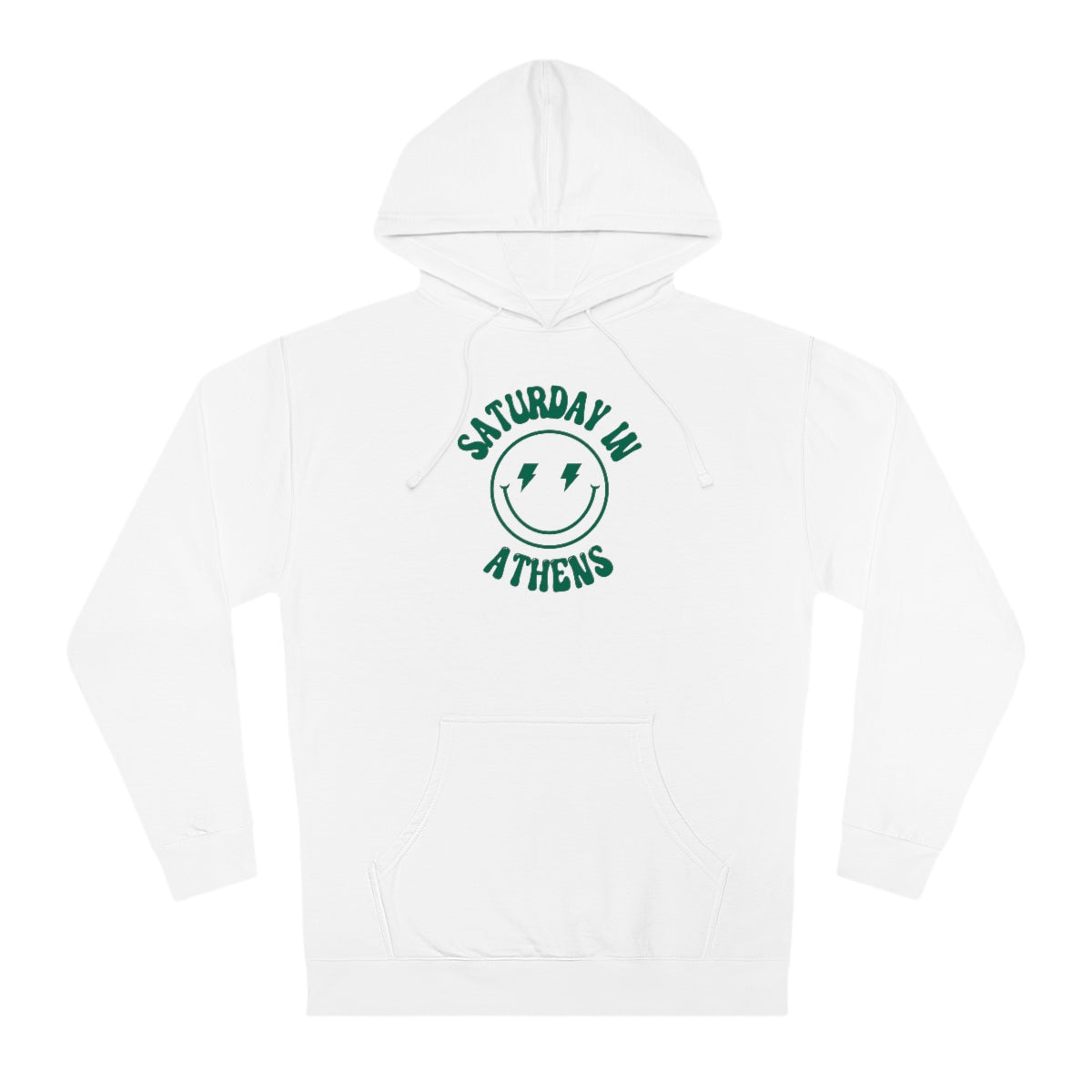 Smiley Athens, OH Hooded Sweatshirt - GG - ITC