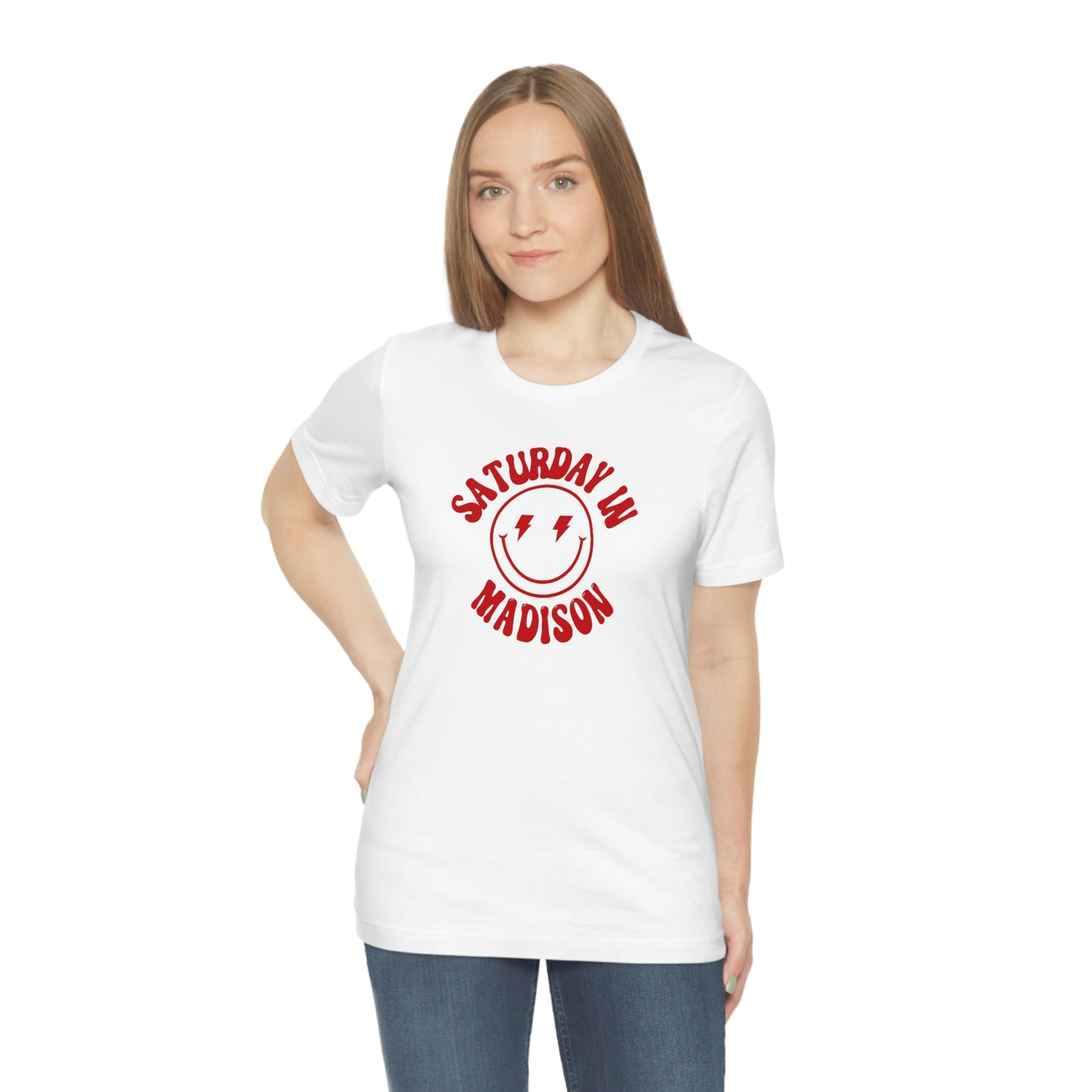 Smiley Madison Short Sleeve Tee - GG