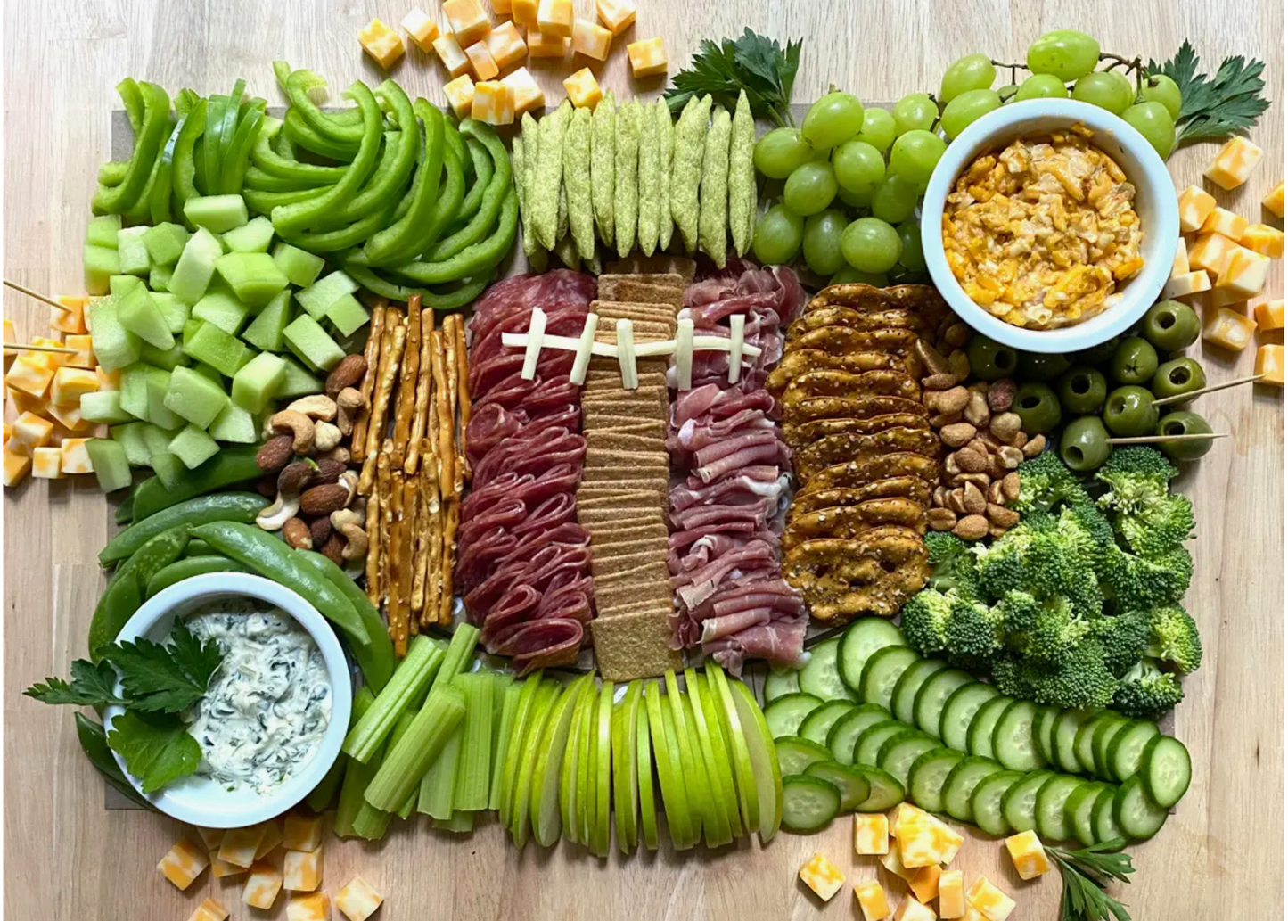 Football Charcuterie Mat
