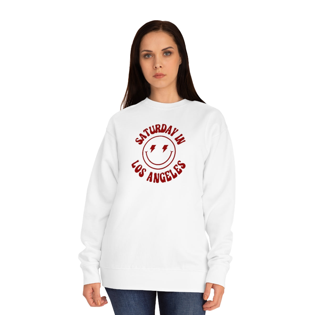 Smiley LA Crew Sweatshirt - GG - CH