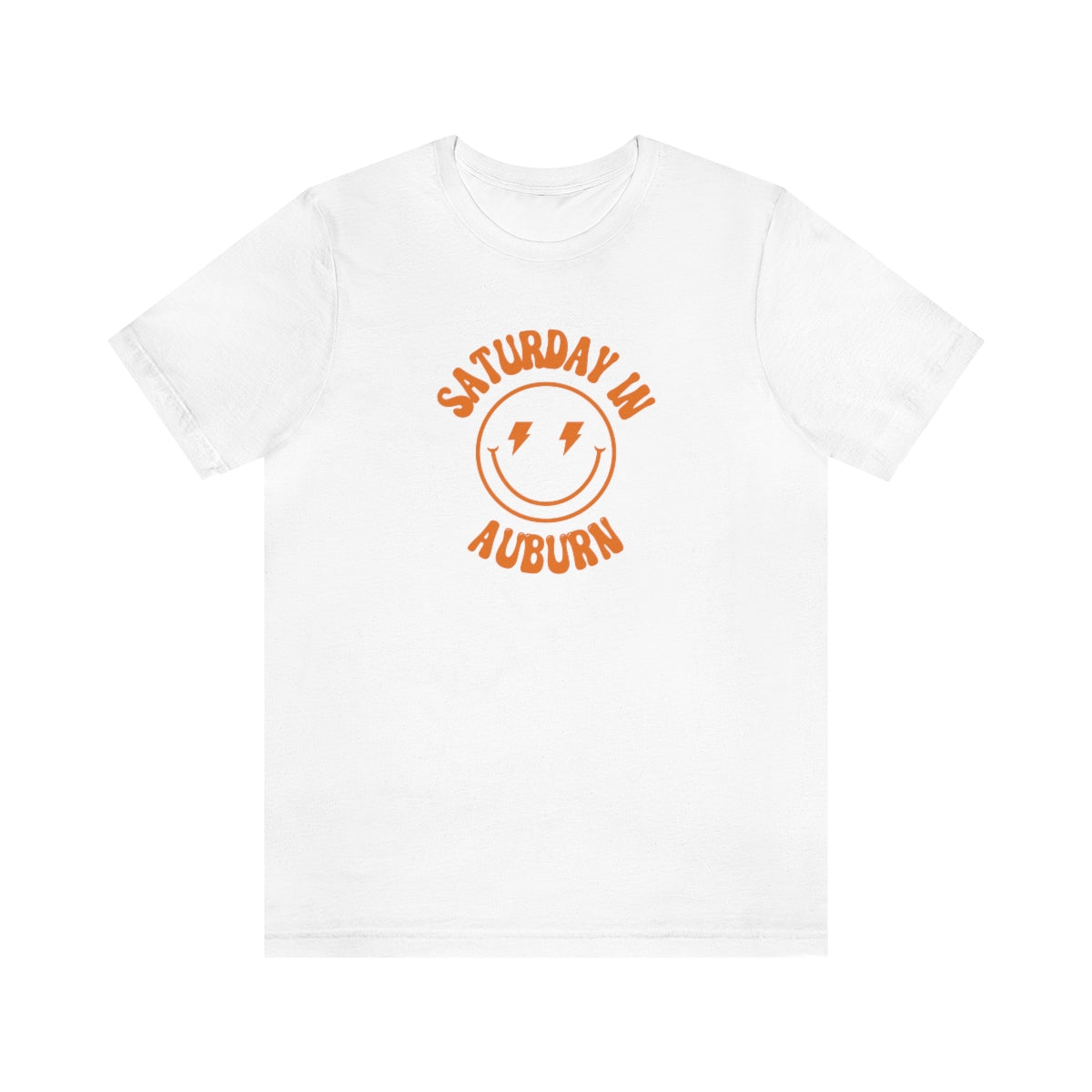 Smiley Auburn Short Sleeve Tee - GG
