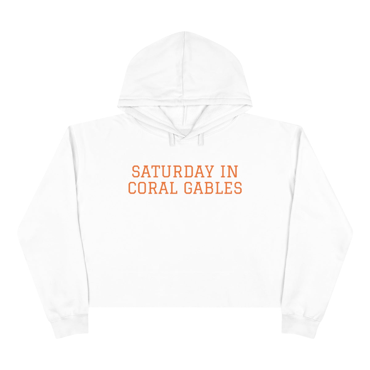Miami Crop Hoodie - GG