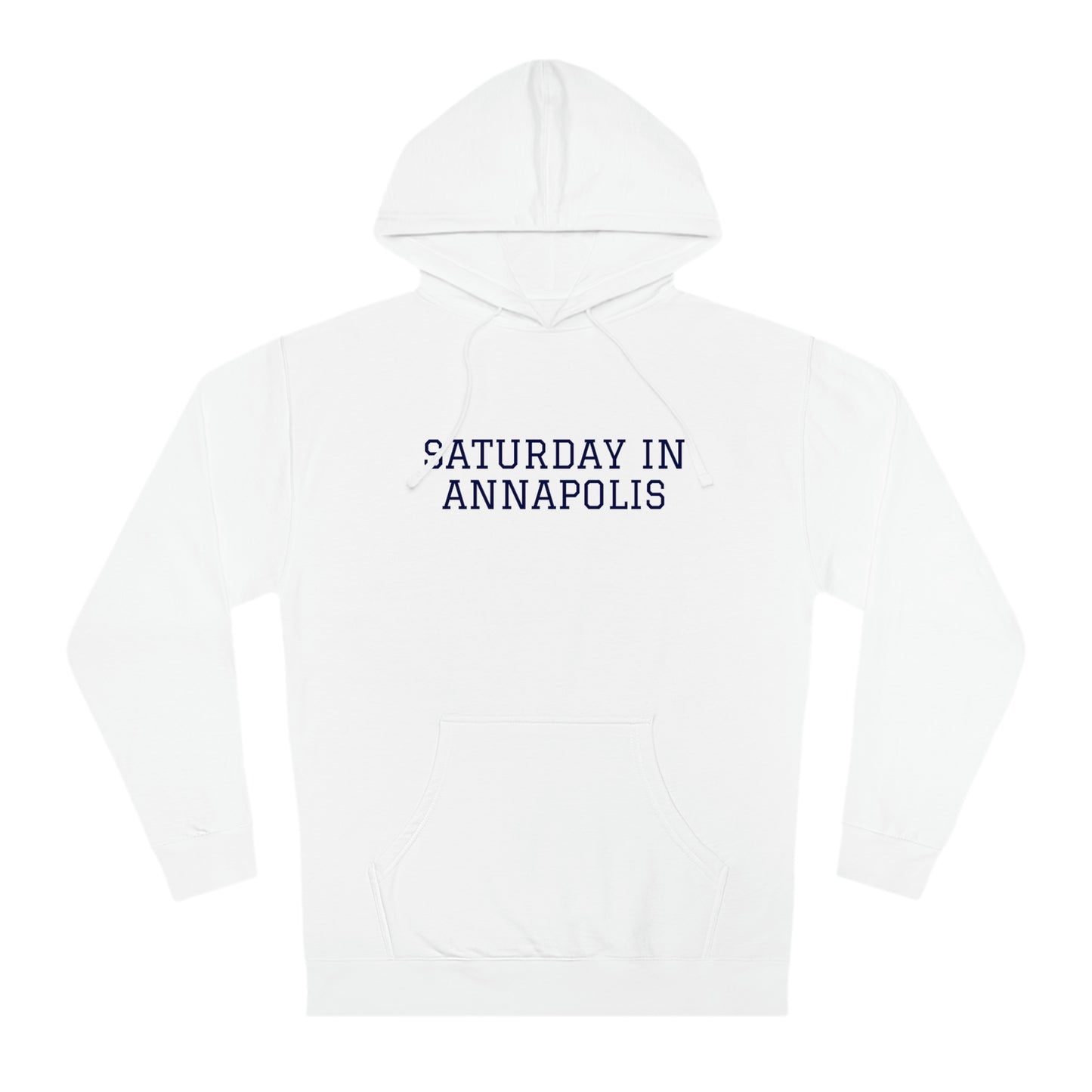 Navy Hooded Sweatshirt - GG