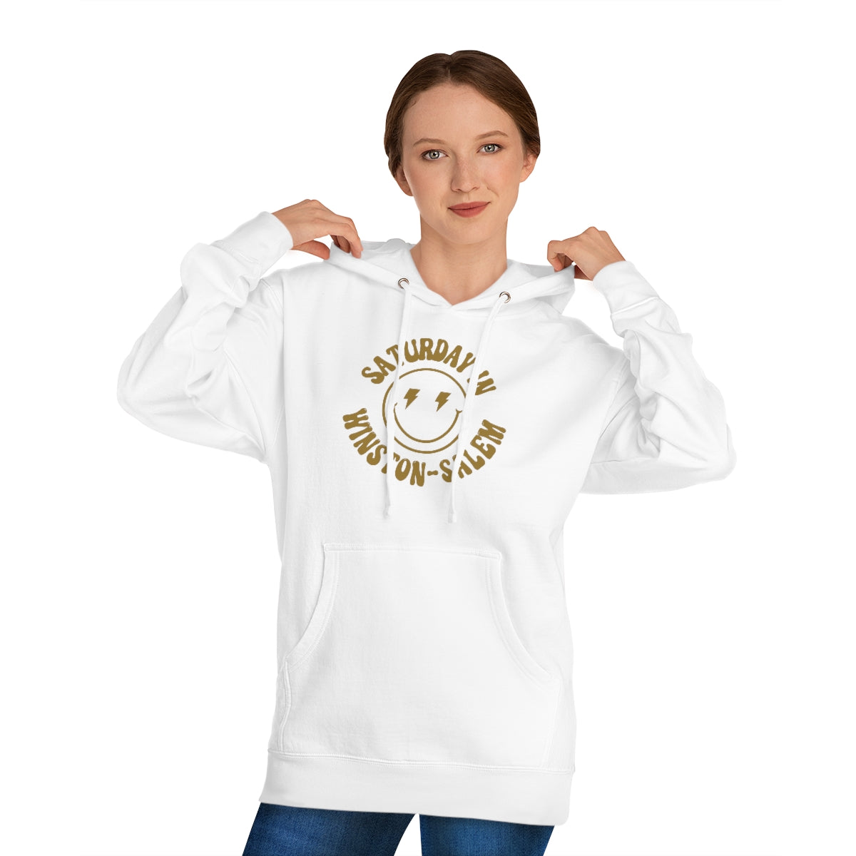 Smiley Wake Hooded Sweatshirt - GG - ITC