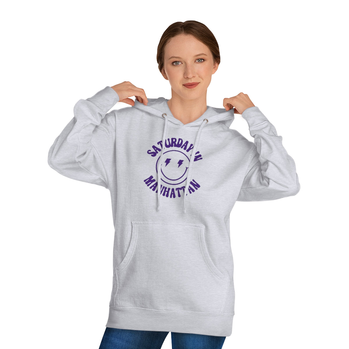 Smiley Manhattan Hooded Sweatshirt - GG - ITC