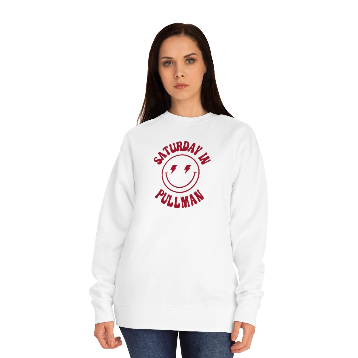 Smiley Pullman Crew Sweatshirt - GG - CH
