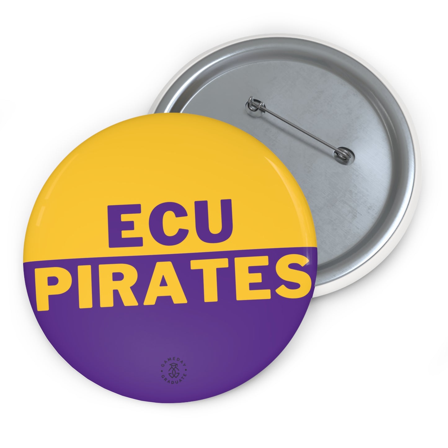 ECU Pirates Button