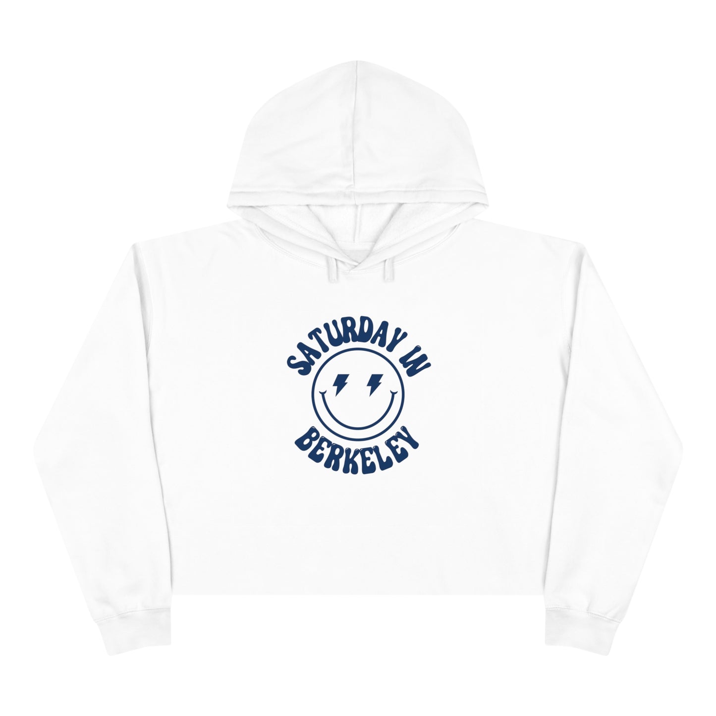 Smiley Berkeley Crop Hoodie