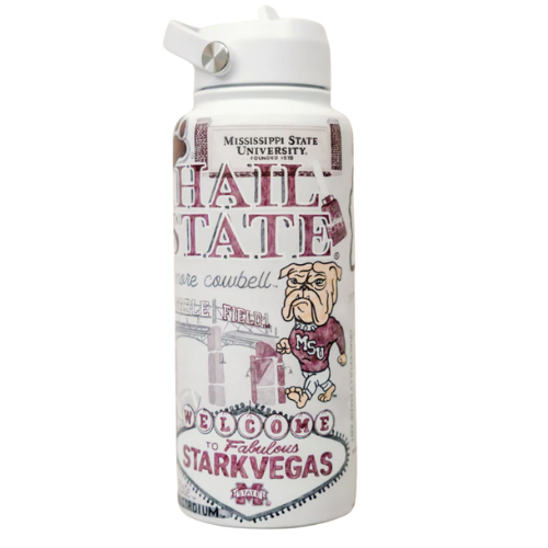 Mississippi State Water Bottle - 32 oz