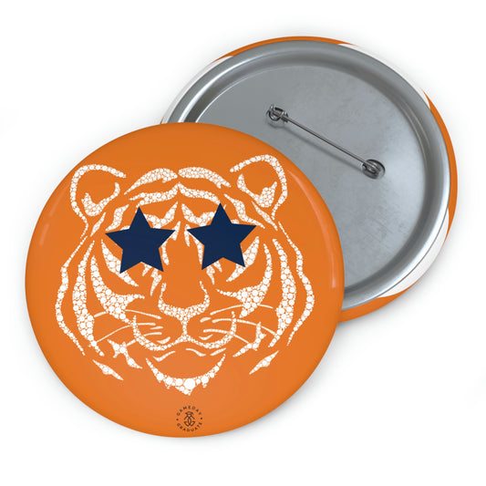 Auburn Tiger Button