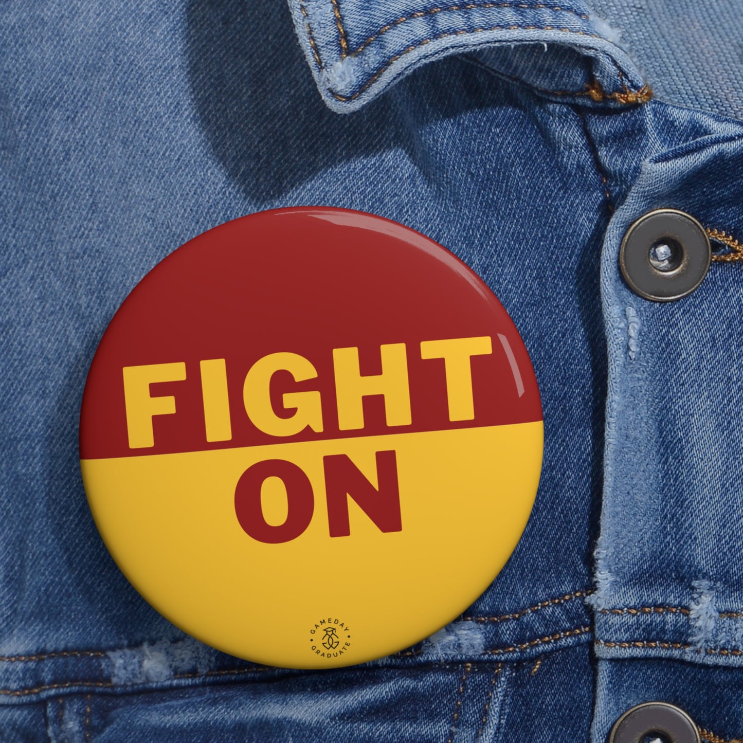 USC Fight On Button
