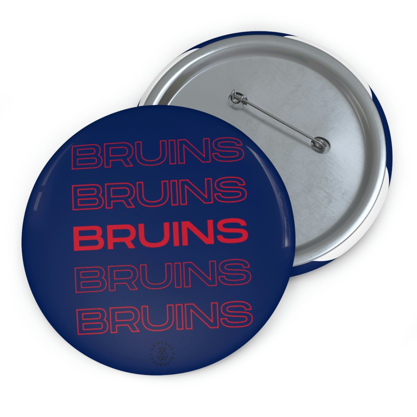 Belmont Bruins Button