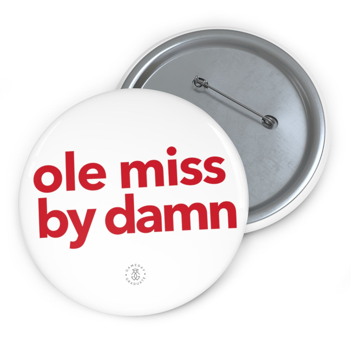 Ole Miss By Damn Button