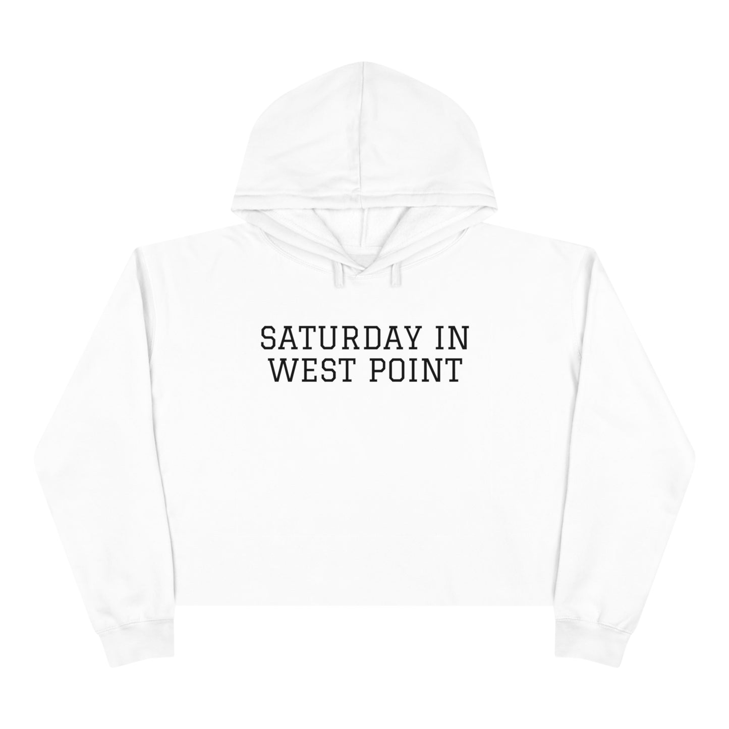 West Point Crop Hoodie