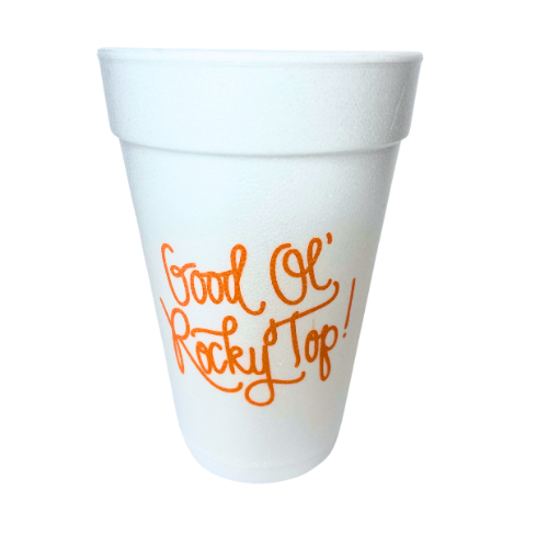 Tennessee Styrofoam Cups - Pack of 10