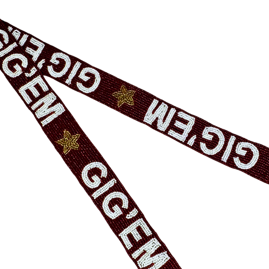 Gig 'Em Aggies Strap (Strap Only)