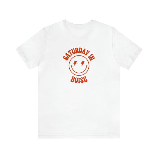 Smiley Boise Short Sleeve Tee