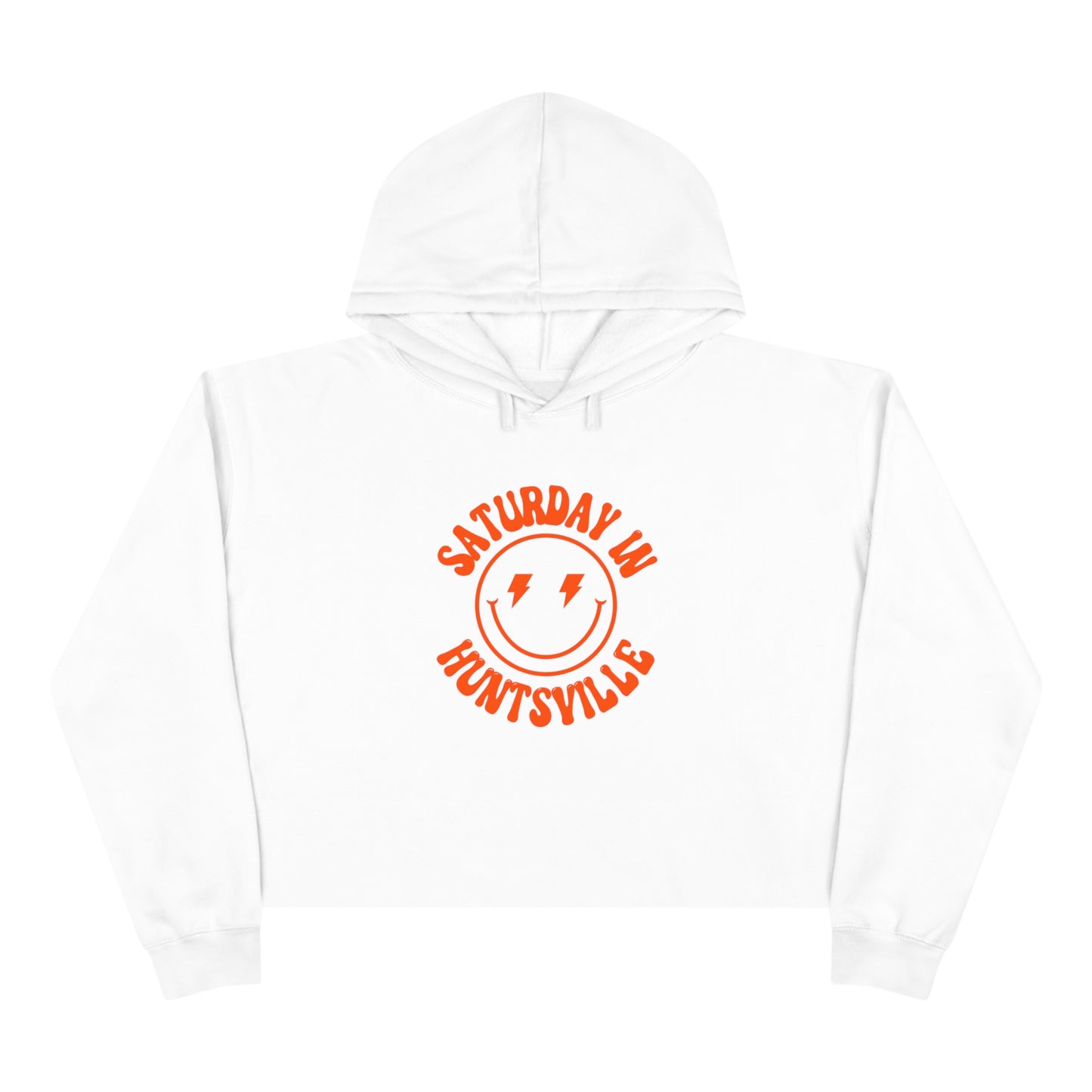 Smiley Sam Houston Crop Hoodie