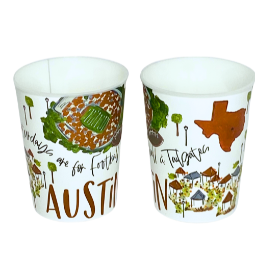 Austin Reusable Cups - Set of 6
