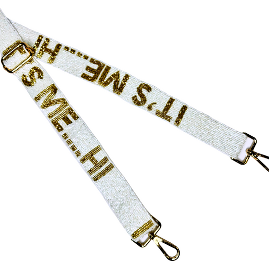It's Me, Hi ADJUSTABLE Beaded Strap (Strap Only)