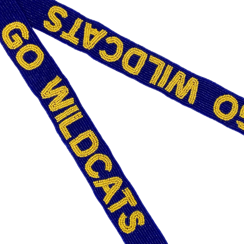 Go Wildcats Beaded Strap (Strap Only) - BGA